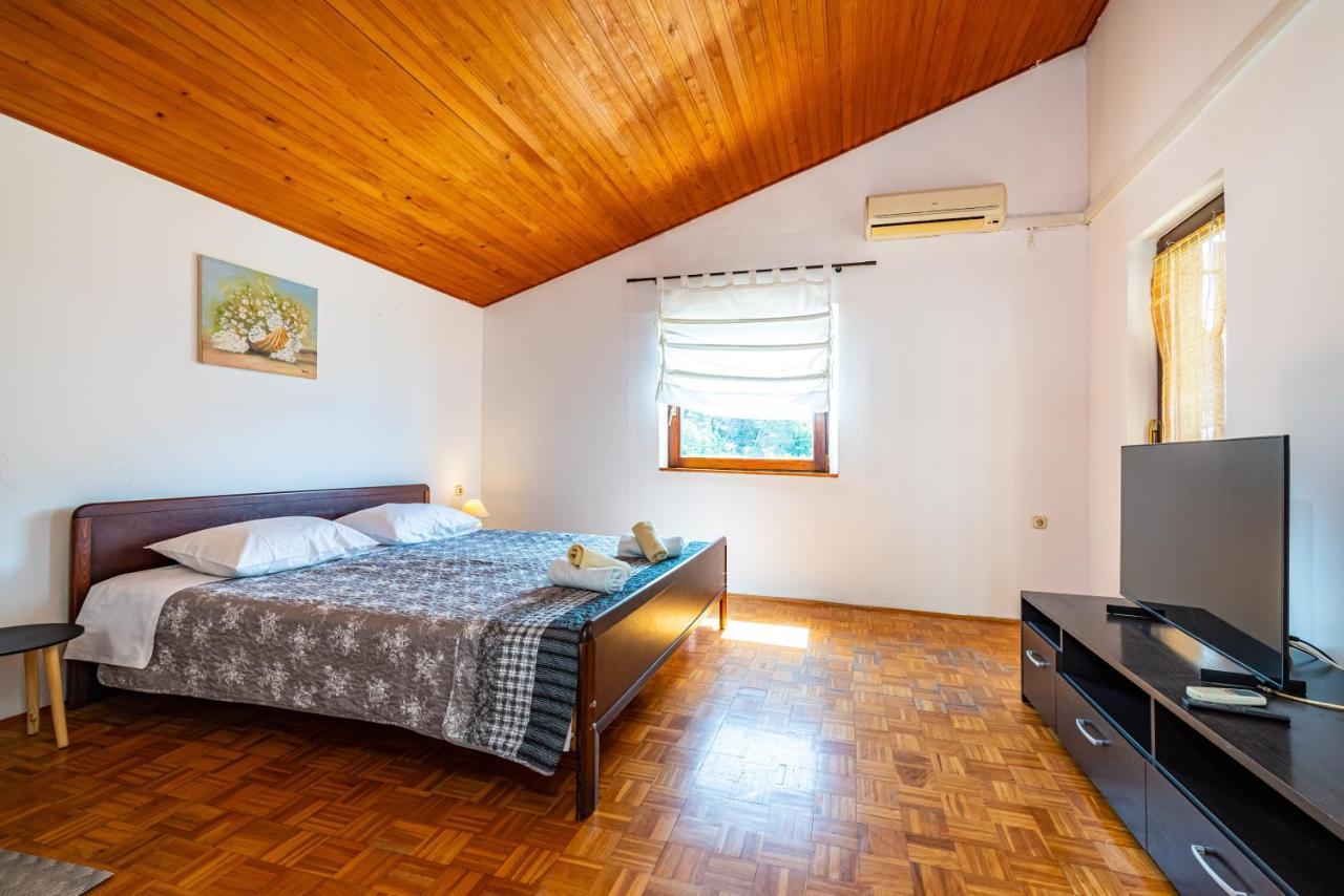 Apartment Sea And Mountain With Pool Novigrad  Zimmer foto